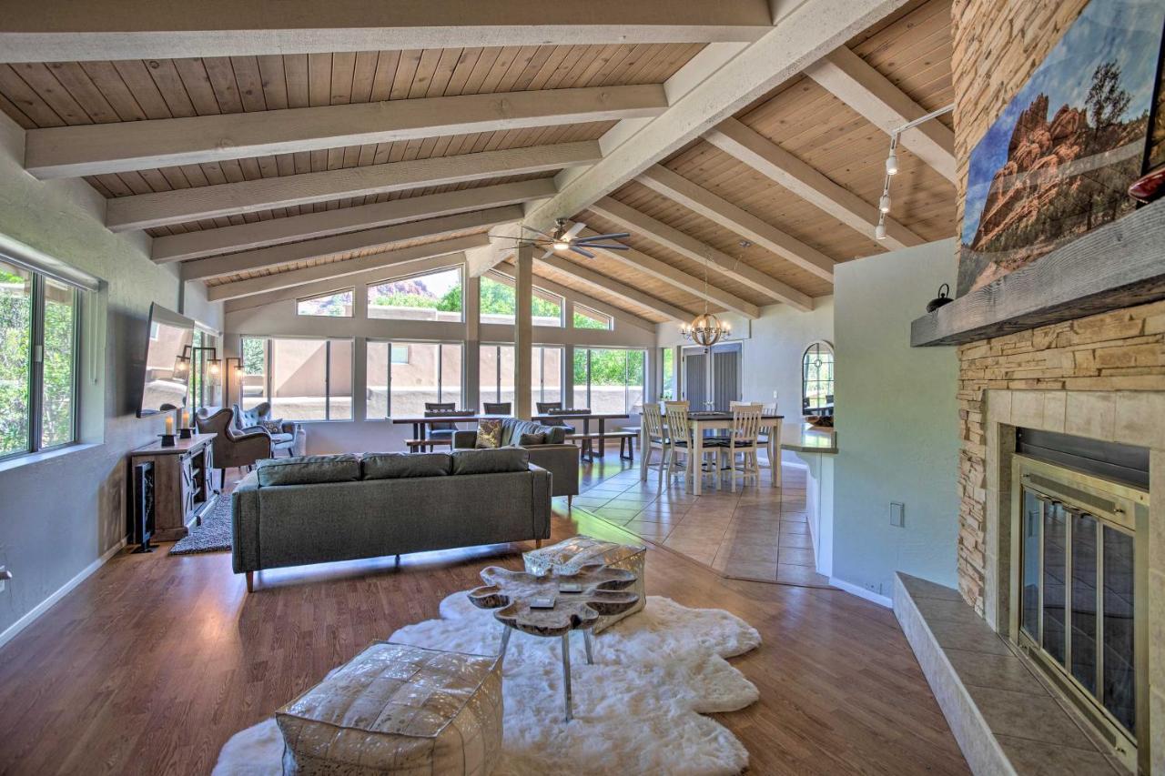 Sedona Hideaway With Swim Spa And Private Tavern! 외부 사진